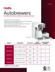 Estella Caffe Autobrewers Sell Sheet Estella Caffe Autobrewers Sell Sheet