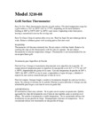 Cooper Atkins 3210-08-1 Sell Sheet