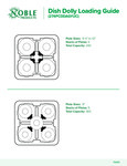 274PCDDAGYUC Dish Dolly Loading Guide 274PCDDAGYUC Dish Dolly Loading Guide