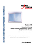275 series manual 275 series manual