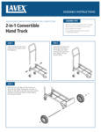 2in1 Convertible Hand Truck Instructions