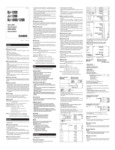 328CSODJ120D Manual 328CSODJ120D Manual
