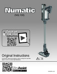 NACECARE NQ 100 QUICK STICK VACUUM CLEANER manual