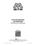 Mi-T-M Air Compressor Manual