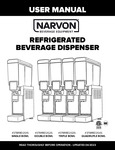 Narvon 3 Gallon Bowl Refrigerated Beverage Dispenser