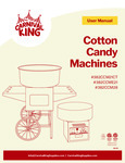 Carnival King - Cotton Candy User Manual CCM