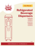 382RBD_Refrigerated Beverage Dispenser Manual 382RBD_Refrigerated Beverage Dispenser Manual