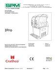 Crathco I-Pro Series Manual Crathco I-Pro Series Manual
