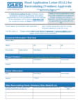 Giles Application Letter