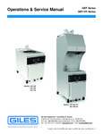 Giles GEF-400, GEF-560, & GEF-720 Manual