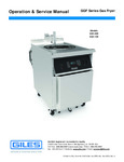Giles GGF400_GGF720 Manual