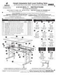 3965MO Assembly Instructions 3965MO Assembly Instructions