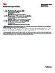 3M R95 Particulate Respirator 8247 Instructions