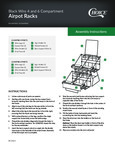 Choice 4-6 Compartment Airpot Racks Assembly Instructions