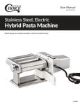 Choice Pasta Kit Manual