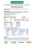 Oringer Fat Free / No Sugar Added Caramel Dessert / Sundae Topping Ingredients