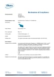 Vikan Declaration of Compliance