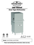 541HTDT403-541HTDT401_Mainstreet_DoorTypeDishwasher_Manual_040623 541HTDT403-541HTDT401_Mainstreet_DoorTypeDishwasher_Manual_040623
