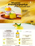 Monin Yuzu Pineapple Sell Sheet Monin Yuzu Pineapple Sell Sheet