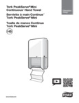 Tork Peakserve® 552538 Black Mini Continuous Paper Towel Dispenser Tork Peakserve® 552538 Black Mini Continuous Paper Towel Dispenser