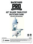 Backyard Pro 554BSSW65AL Manual Backyard Pro 554BSSW65AL Manual