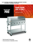 554LPG Wind Guard Quick Start Guide
