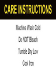 Brocade Vest Care Instructions Brocade Vest Care Instructions
