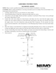 60-1831 Instructions 60-1831 Instructions