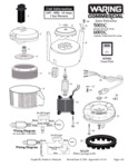 Waring Heavy Duty Juicer Parts List