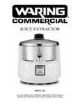 Waring Heavy Duty Juicer Updated Manual