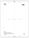 600DI12812 Cut-Out template