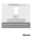 Rinnai Gas Conversion Manual