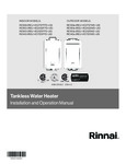 Rinnai RE Manual Rinnai RE Manual