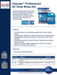 63271187CL_english_Cascade Professional All-Temp Rinse Aid Liquid Concentrate 7-05 - Product Info Sheet.pdf