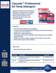 63271189CL_english_Cascade Professional All-Temp Detergent Liquid Concentrate 7-00 - Product Info Sheet.pdf