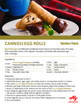 Cannoli Egg Roll Recipe