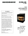 Hussmann FS-OT-1718-24A Manual