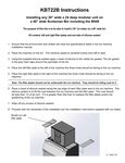 Instructions Instructions