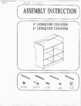72in REGISTER COUNTER - 3439BK 72in REGISTER COUNTER - 3439BK