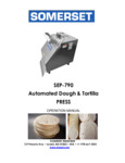 765SEP790_SEP 790 TORILLA PRESS Manual 2024 765SEP790_SEP 790 TORILLA PRESS Manual 2024