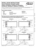 American Standard Townsend Shower Base Manual