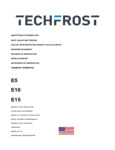 Techfrost Manual Techfrost Manual