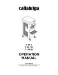 Cattabriga F120 G Manual Cattabriga F120 G Manual