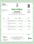 Kosher Certification