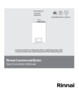 Rinnai Commercial Boiler Gas Conversion Manual