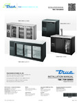 True Refrigeration TBR and TDR Manual True Refrigeration TBR and TDR Manual