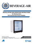 809-220A MANUAL_INSTALLATION AND OPERATION BEV AIR CF3 COUNTERTOP (1)