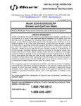 8320-8320CRP INSTALLATION, OPERATION & MAINTENANCE INSTRUCTIONS