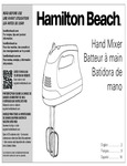 MIXER HAND 6SPD, 275 WPP, WHITE instructions MIXER HAND 6SPD, 275 WPP, WHITE instructions