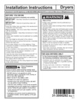 865GTX52GASPWB_865GTX52GASPWB Installation Instructions.pdf 865GTX52GASPWB_865GTX52GASPWB Installation Instructions.pdf
